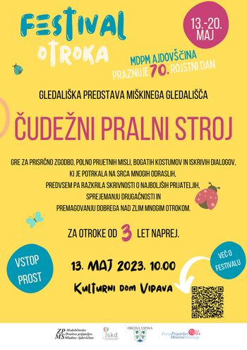 Gledališka predstava Čudežni pralni stroj