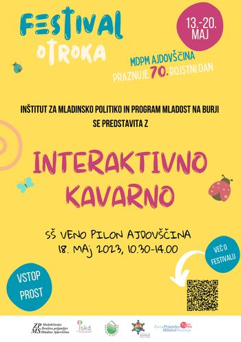 FESTIVAL OTROKA - INTERAKTIVNA KAVARNA