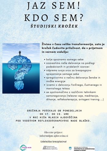 Srečanje JAZ SEM! KDO SEM?