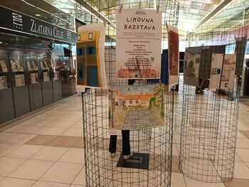 Ustvarjalnost mladih zasijala na razstavi likovnega ekstempora v Vipavskem Križu