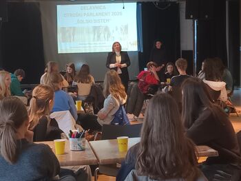 Delavnica kot priprava za otroški parlament