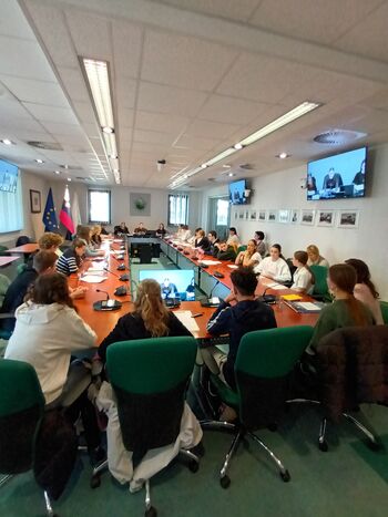 Medobčinsko društvo prijateljev mladine Ajdovščina pripravilo 36. medobčinski otroški parlament