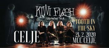 Kiwi Flash Gramofon tour & Tooth In The Sky @MCC Celje