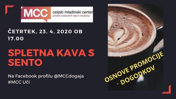 Spletna kava s Sento o osnovah promocije dogodkov