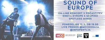 Sound of Europe - online koncert @Spotlesa minds
