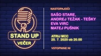 Stand up večer - ODPOVEDANO