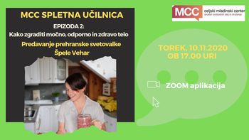 Spletna učilnica: Predavanje prehranske svetovalke Špele Vehar: Kako zgraditi močno, odporno in zdra