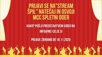 MCC-jev "Stream špil" glasbeni natečaj