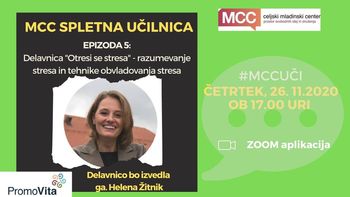 Delavnica "Otresi se stresa - razumevanje stresa in tehnike obvladovanja stresa"