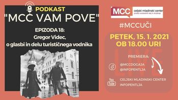 MCC vam pove: Podkast z Gregorjem Vidcem