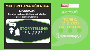  Pregled multimedijskega priročnika projekta Storytelling for Youth Work