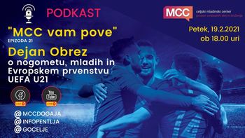  "MCC vam pove": Podkast z Dejanom Obrezom o Evropskem prvenstvu UEFA U21