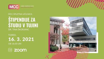  Štipendije za študij v tujini