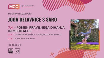 Joga delavnice s Saro