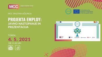  Spletna učilnica EMPLOY: Javno nastopanje in prezentacija