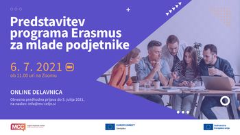 Predstavitev programa Erasmus za mlade podjetnike