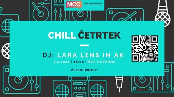 CHILL ČETRTEK: DJ LARA LENS IN AK
