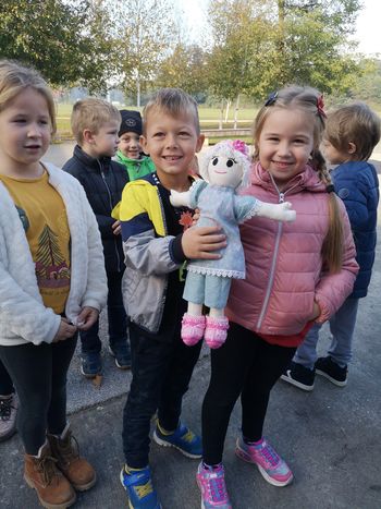 Punčka iz cunj z dnevnikom