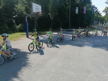 Kolesarjenje v Vrtcu Kidričevo