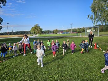 Kros vrtčevskih otrok v Kidričevem in Lovrencu