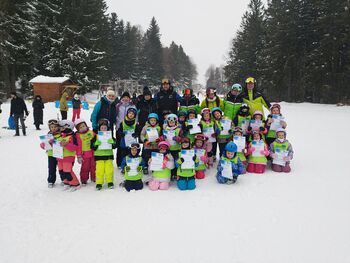 Smučarski tečaj predšolskih otrok na Arehu 