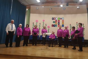 Na pevskih vajah so pozabljene vse tegobe in bolečine