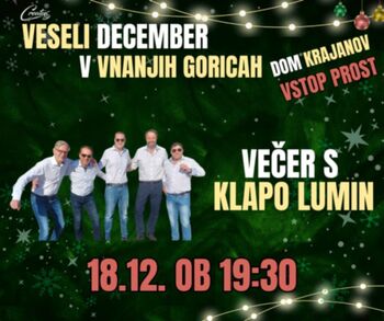 Klapa Lumin v Stari dami