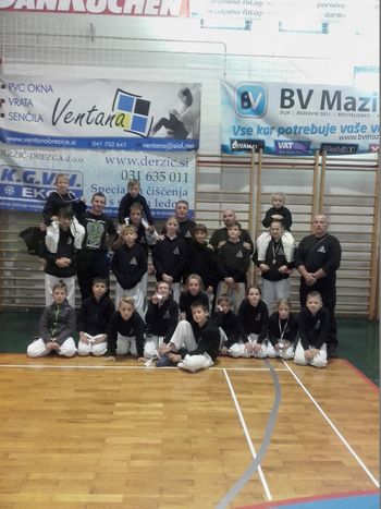 1. krog slovenskega pokala v JU JITSU, nastop mladih iz Ippona