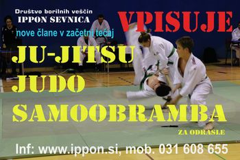 DBV IPPON VABI NOVE ČLANE, Ju-jitsu, Judo in Samoobramba za odrasle DBV IPPON VABI NOVE ČLANE, Ju-jitsu, Judo in Samoobramba za odrasle