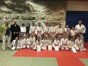 V DBV IPPON SEVNICA potrjen uspešen napredek mladih športnikov, izpiti za višje pasove