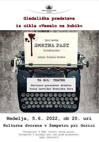 Ira Levin: Smrtna past, kriminalka s primesmi komedije