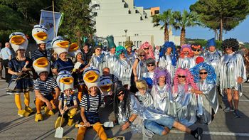 KUD Vetrnice z gosti na karnevalu v Rabcu 