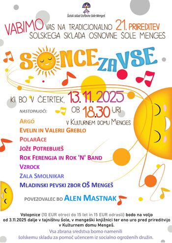 Sonce za vse 2025, dobrodelni koncert 