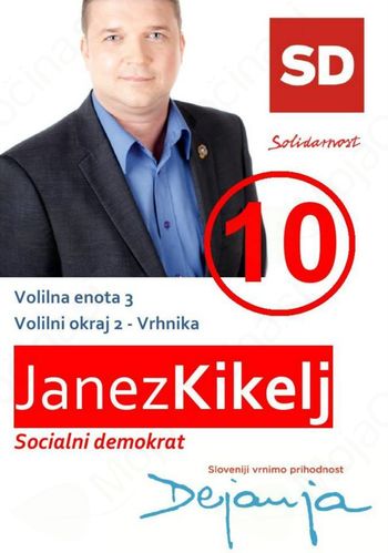 Janez Kikelj (10) - kandidat SD