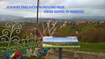 "Nordijci" v Kopru in okoli Marezig po poti "Za srce in življenje"