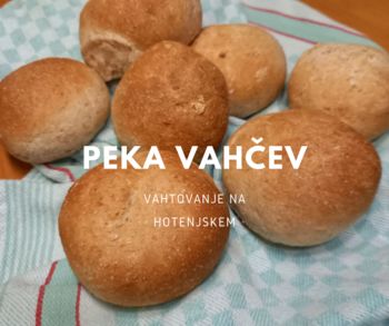 Peka vahčev v Hotedršici