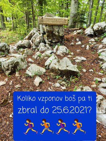 Pohod - po knjigo vpisov na Travni vrh