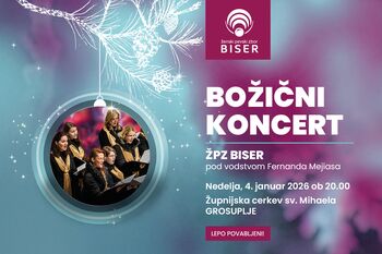 Božični koncert Ženskega pevskega zbora Biser