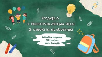 Postani prostovoljec in polepšaj dan otroku!