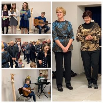 Odprtje razstave v Knjižnici Vojnik "Ko glina zaživi" Odprtje razstave v Knjižnici Vojnik "Ko glina zaživi"