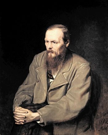 Fjodor Mihajlovič Dostojevski (11. november 1821 – 9. februar 1881)