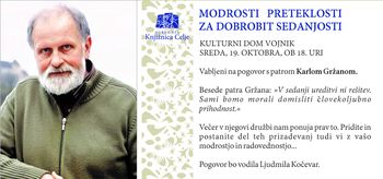 Pater Karel Gržan - Modrosti preteklosti za dobrobit sedanjosti