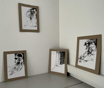 Razstava ilustracij  v Knjižnici Vojnik