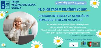 UPORABA INTERNETA ZA STAREJŠE IN NEVARNOSTI PREVAR NA SPLETU