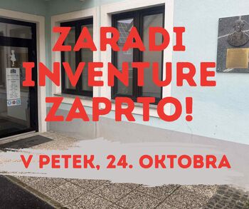 INVENTURA V KNJIŽNICI VOJNIK