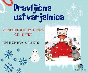 PRAVLJIČNA USTVARJALNICA V KNJIŽNICI VOJNIK