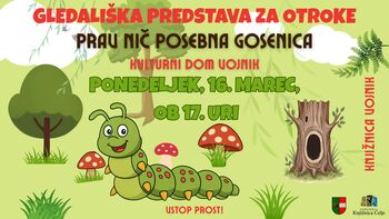 GLEDALIŠKA PREDSTAVA ZA OTROKE - KNJIŽNICA VOJNIK