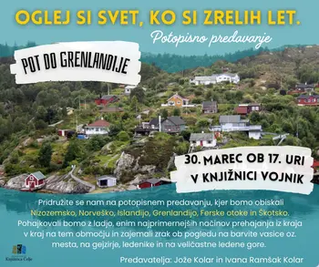 POTOPISNO PREDAVANJE: POT DO GRENLANDIJE