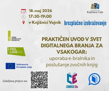 PRAKTIČNO IZOBRAŽEVANJE: UPORABA E-BRALNIKOV IN POSLUŠANJE ZVOČNIH KKNJIG