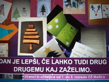 Voščila in novoletne želje otrok OŠ Mežica Voščila in novoletne želje otrok OŠ Mežica